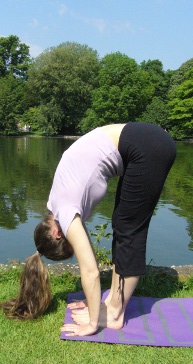 Uttanasana, forward bend