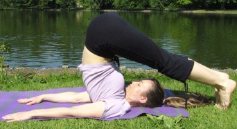 Halasana, plough pose